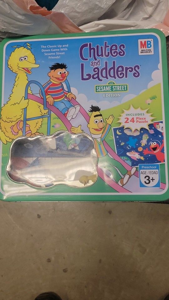 Sesame Street Chutes And Ladders Edition