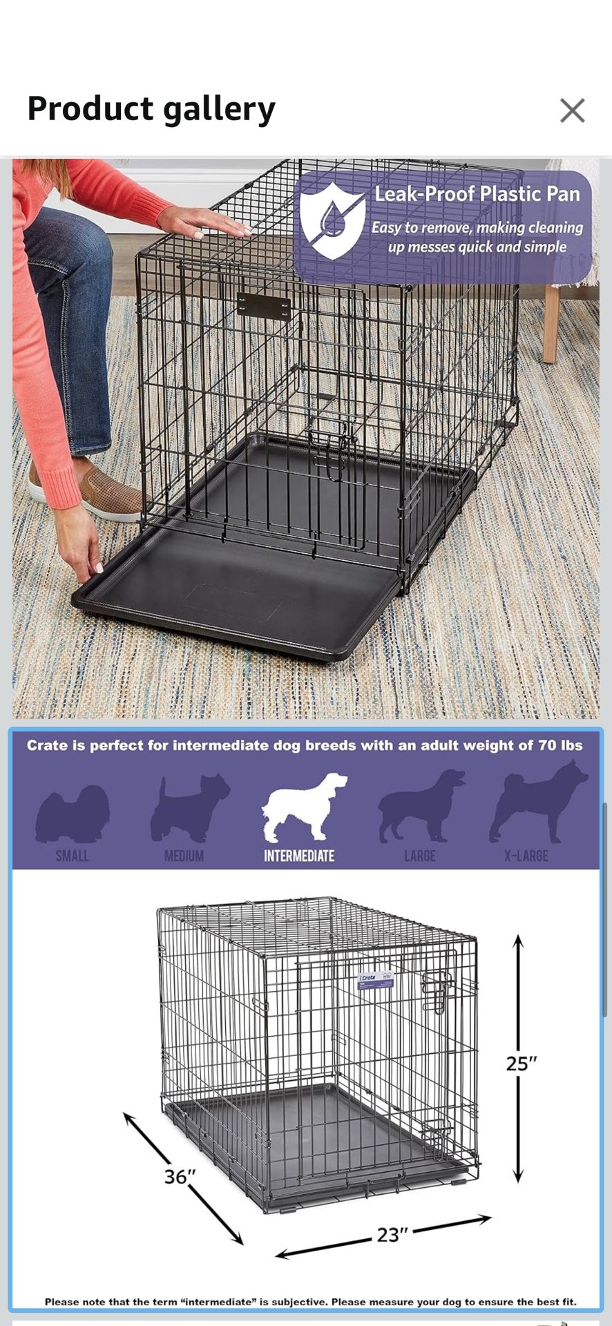 36inch Dog Crate