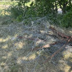 Barbwire And Metal Fence Stakes ***free***