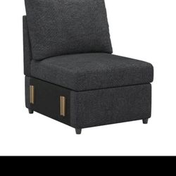 Belffin Middle Module Seat Armless Chair for Sectional Sofa