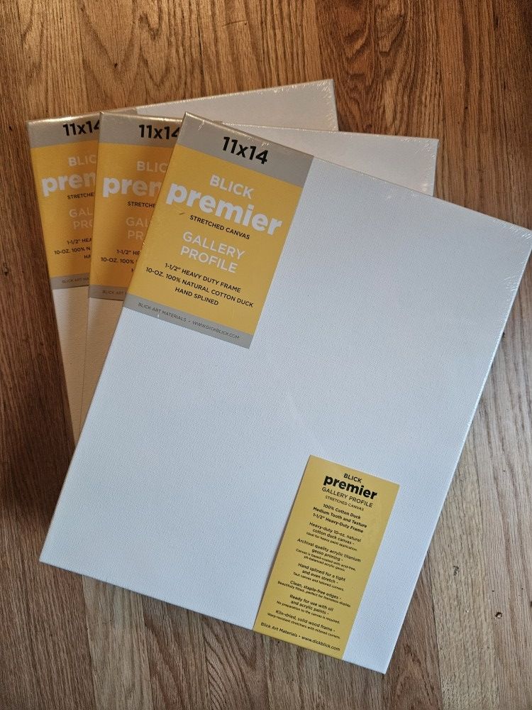 Art Supplies- Gallery Wrapped Canvases
