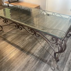 Wrought iron Coffee Table 