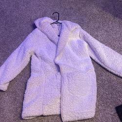 women’s large sherpa coat