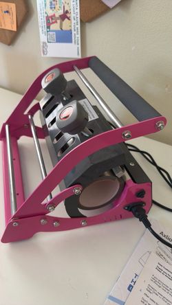 Axlio Mug Heat Press Machine Pink