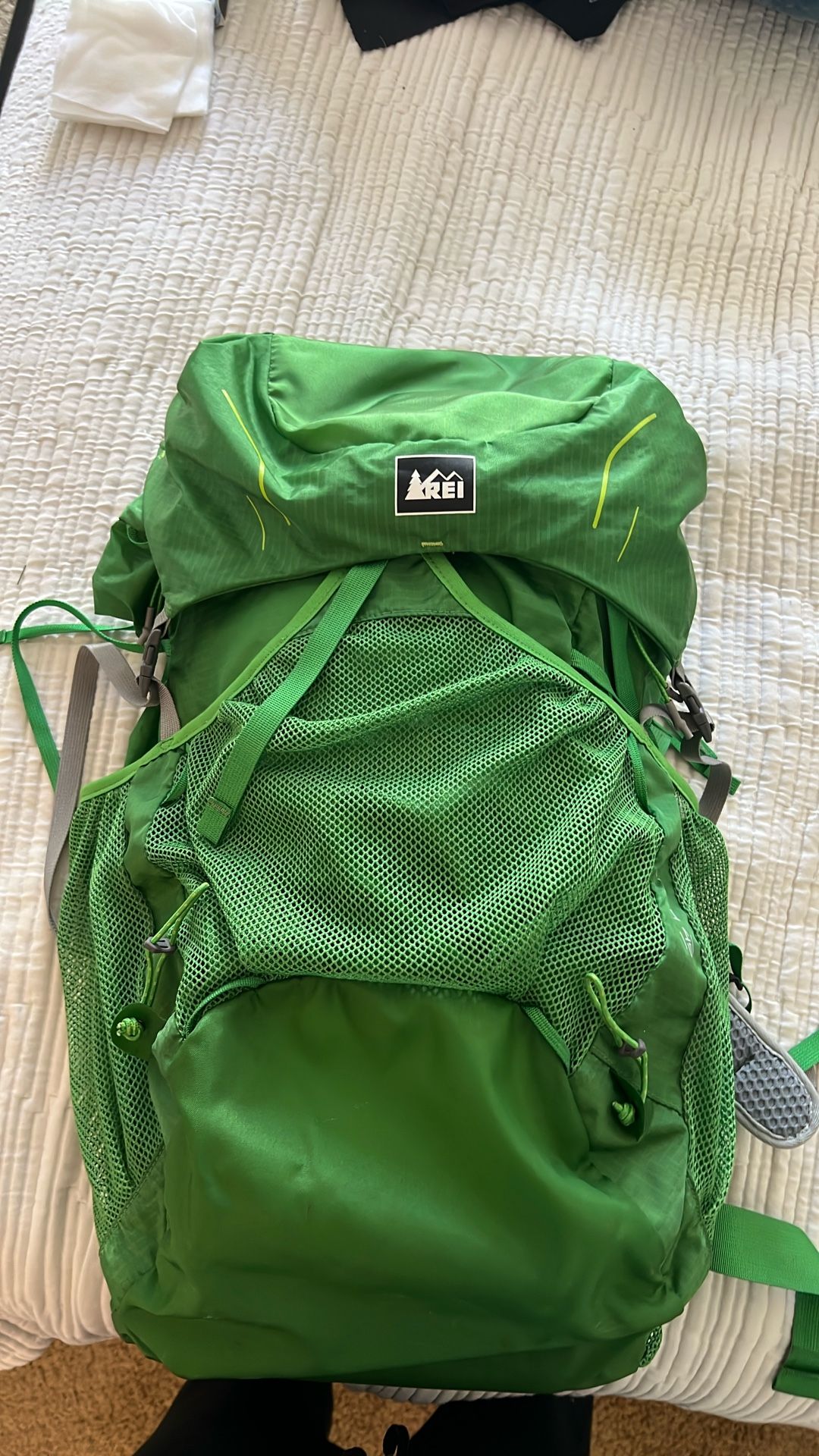 REI Flash 45 Green Backpack