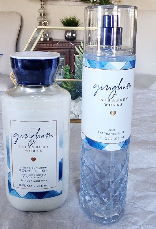 Gingham Body Lotion and Fragrance Mist