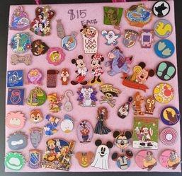 Disney Pins $15 Each Firm On Price