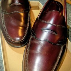 Mens Size 11 Bass Wegun Penny Loafers 