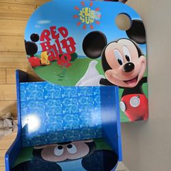 Disney Mickey Mouse Chair Desk with Storage Bin