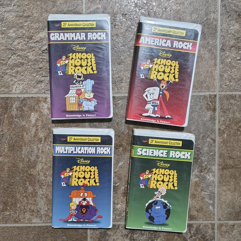 School House Rock VHS Tapes
