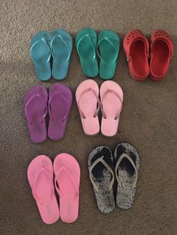 Girls shoes and toys