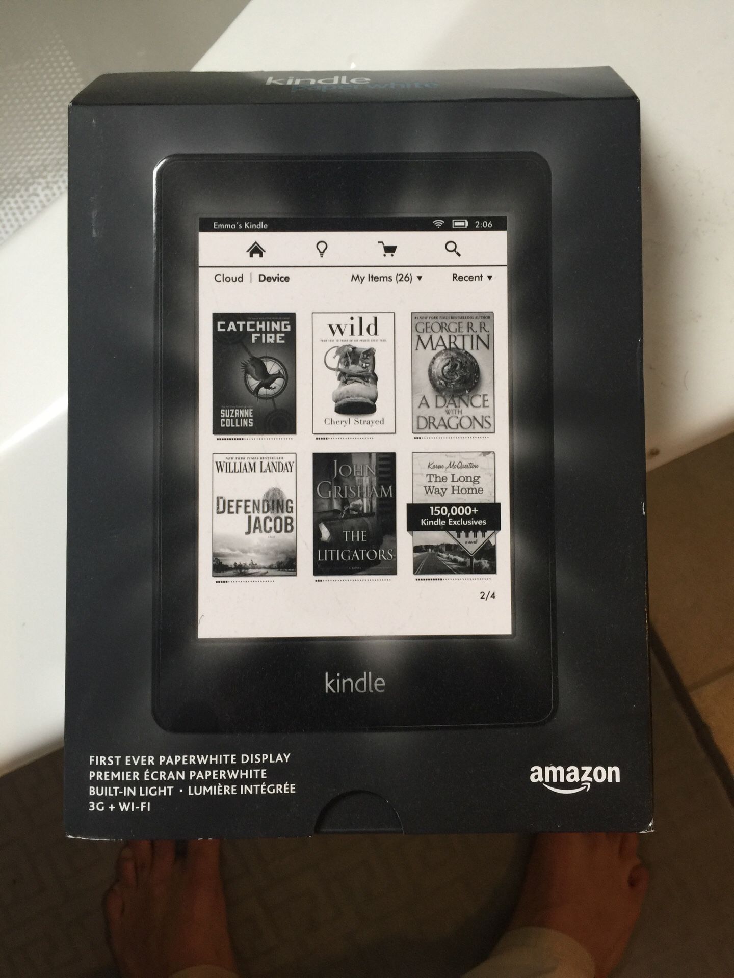 Kindle paperwhite cellular 6th gen sealed