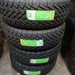 4 New Tires 265/70/17 Good Ride Tires