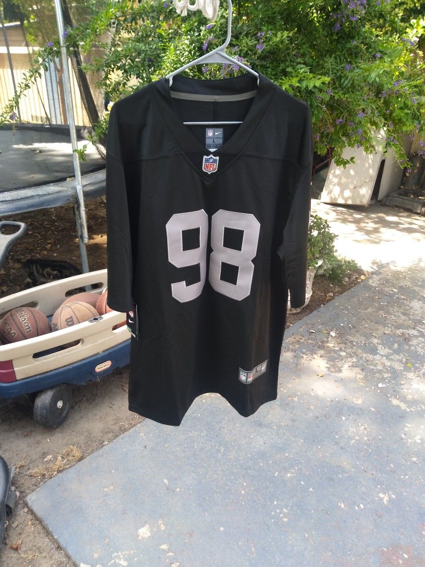 "Brand New"..(Stitched)..Size Large.."Raiders".."Cosby" Jersey..