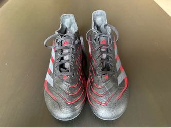 Adidas Predator Pro Soccer Cleats - Size US Men’s 7 - Black/Red
