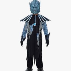 Sea King Monster Kids Halloween Costume With Mask 
