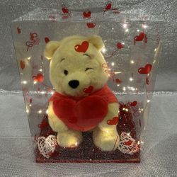 Winnie the Pooh Plush Valentine day Gift Box