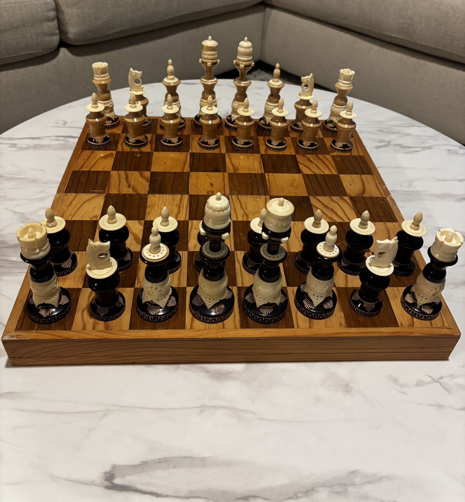 Antique Chess Set