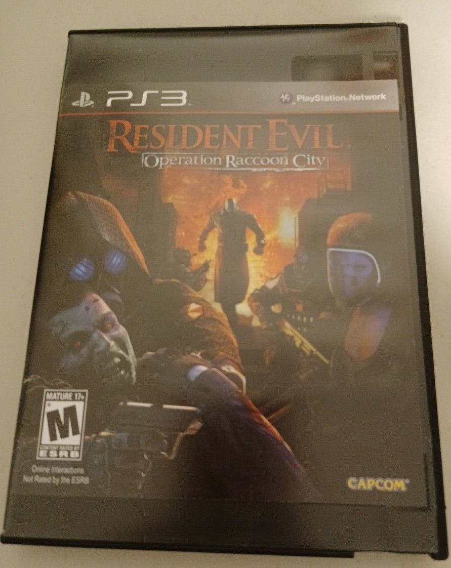 Resident Evil Operation Raccoon City PS3