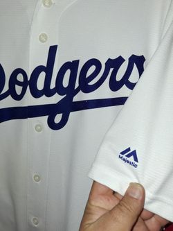 Dodgers Cool Base Majestic Bellinger Jersey Number 35