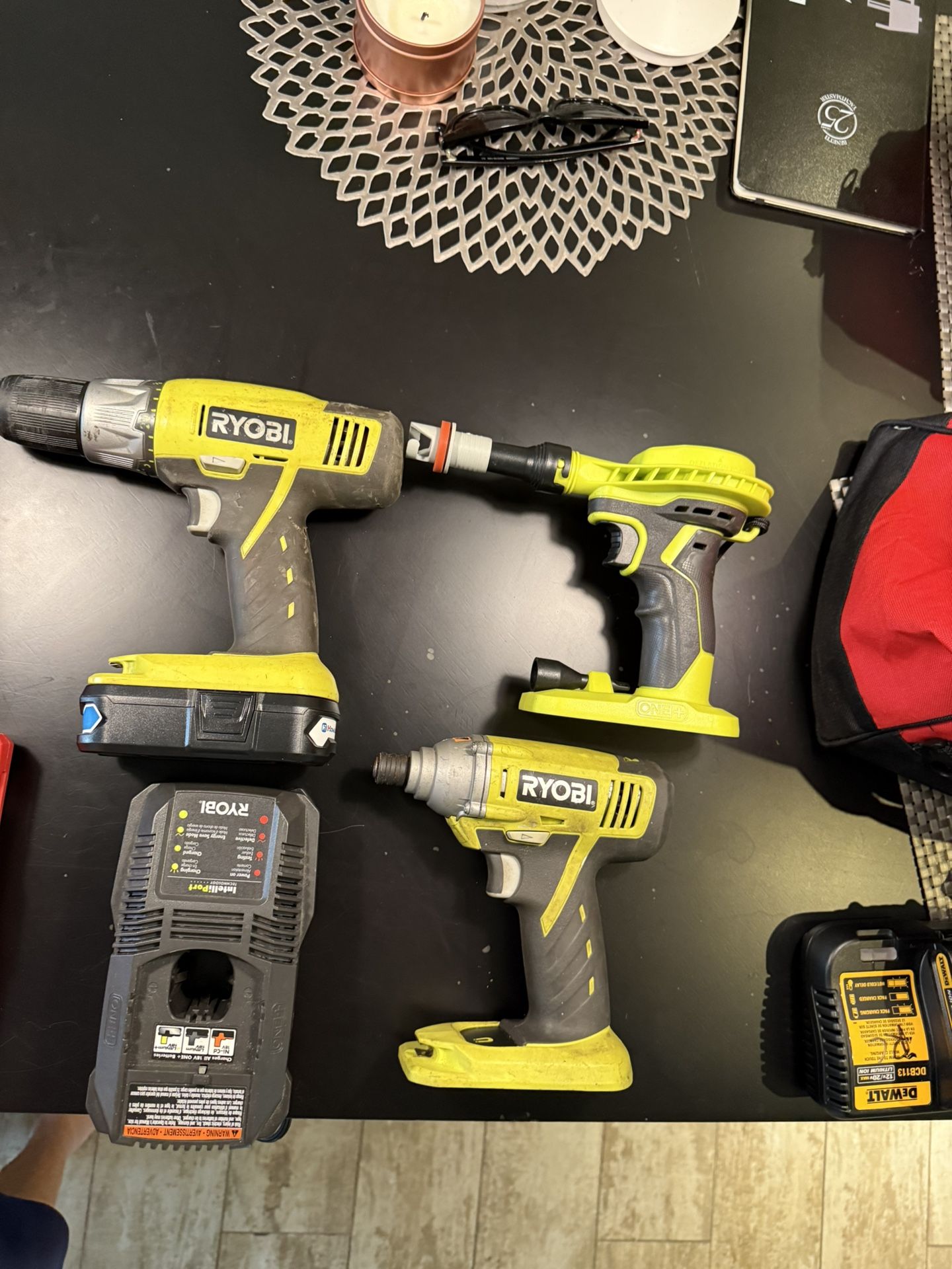 Royobi Tools - Drill, Impact And Air Inflator