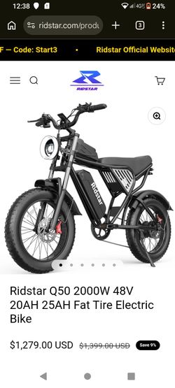 E Bike  Ridstar