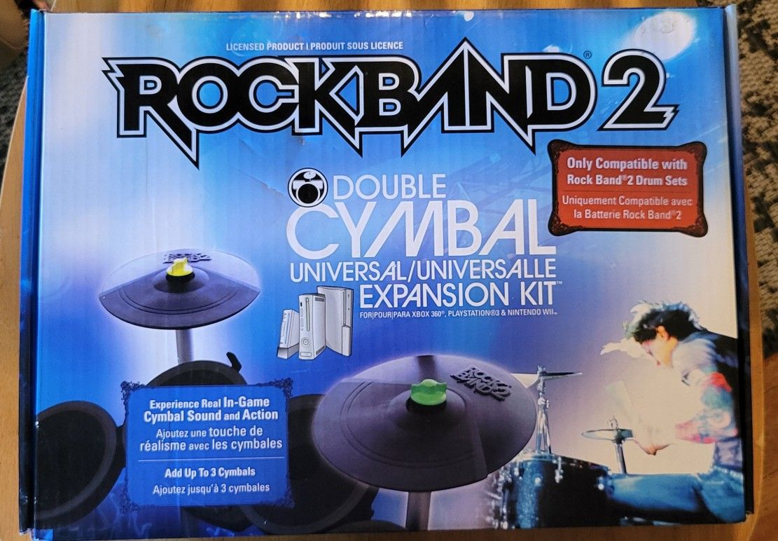 Rock Band 2 Double Cymbal Expansion Kit