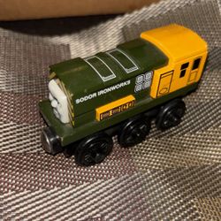 Iron Bert - Thomas & Friends Wooden Railway Tank Train Engine - IRON BERT 