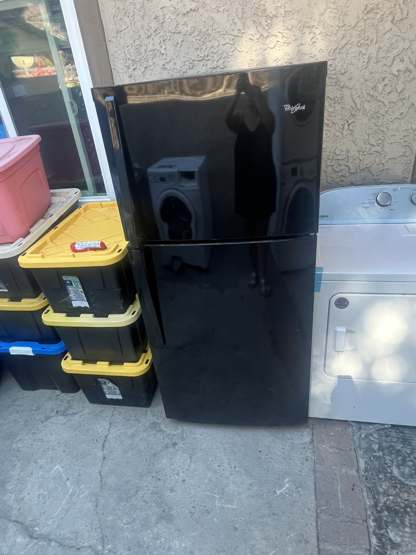 Whirlpool Black Refrigerator