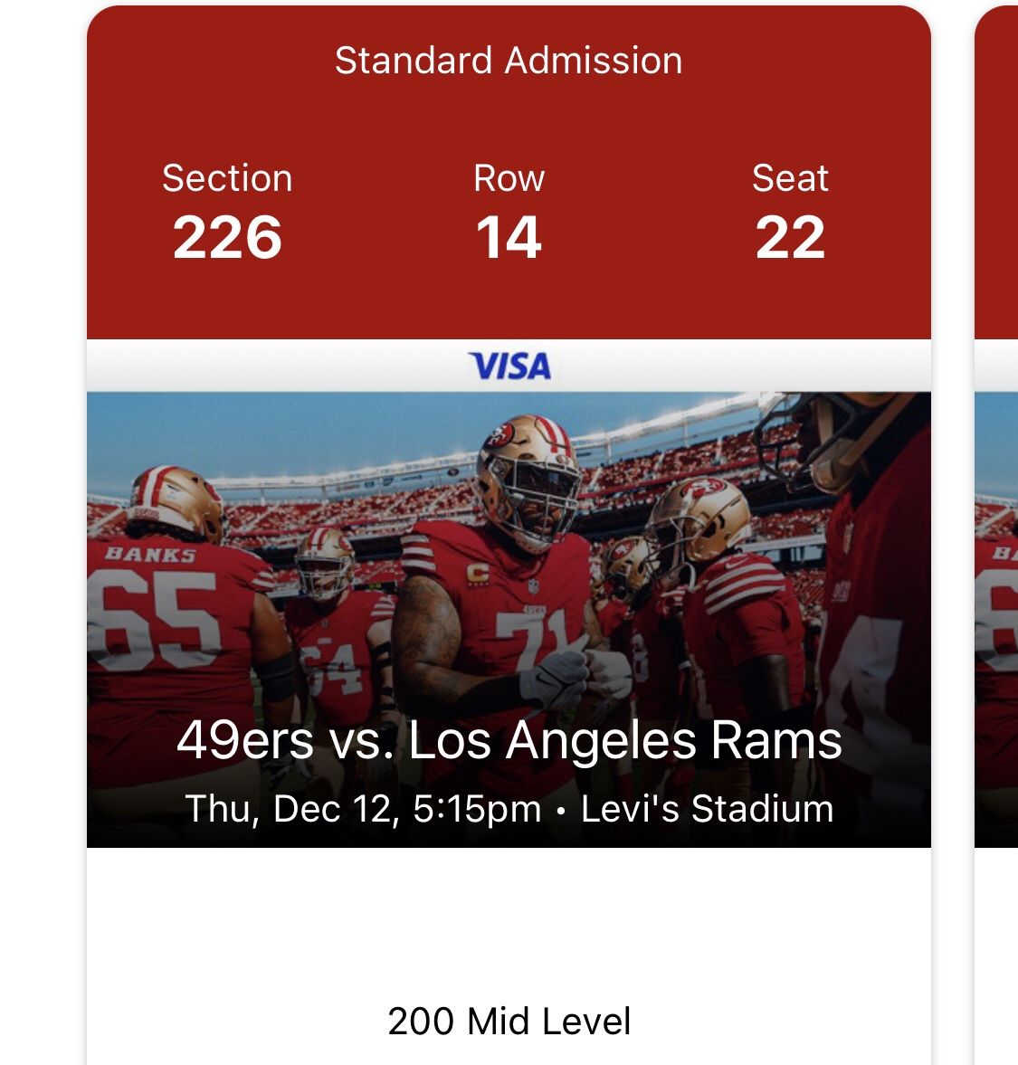 49ers Vs Rams Tickets