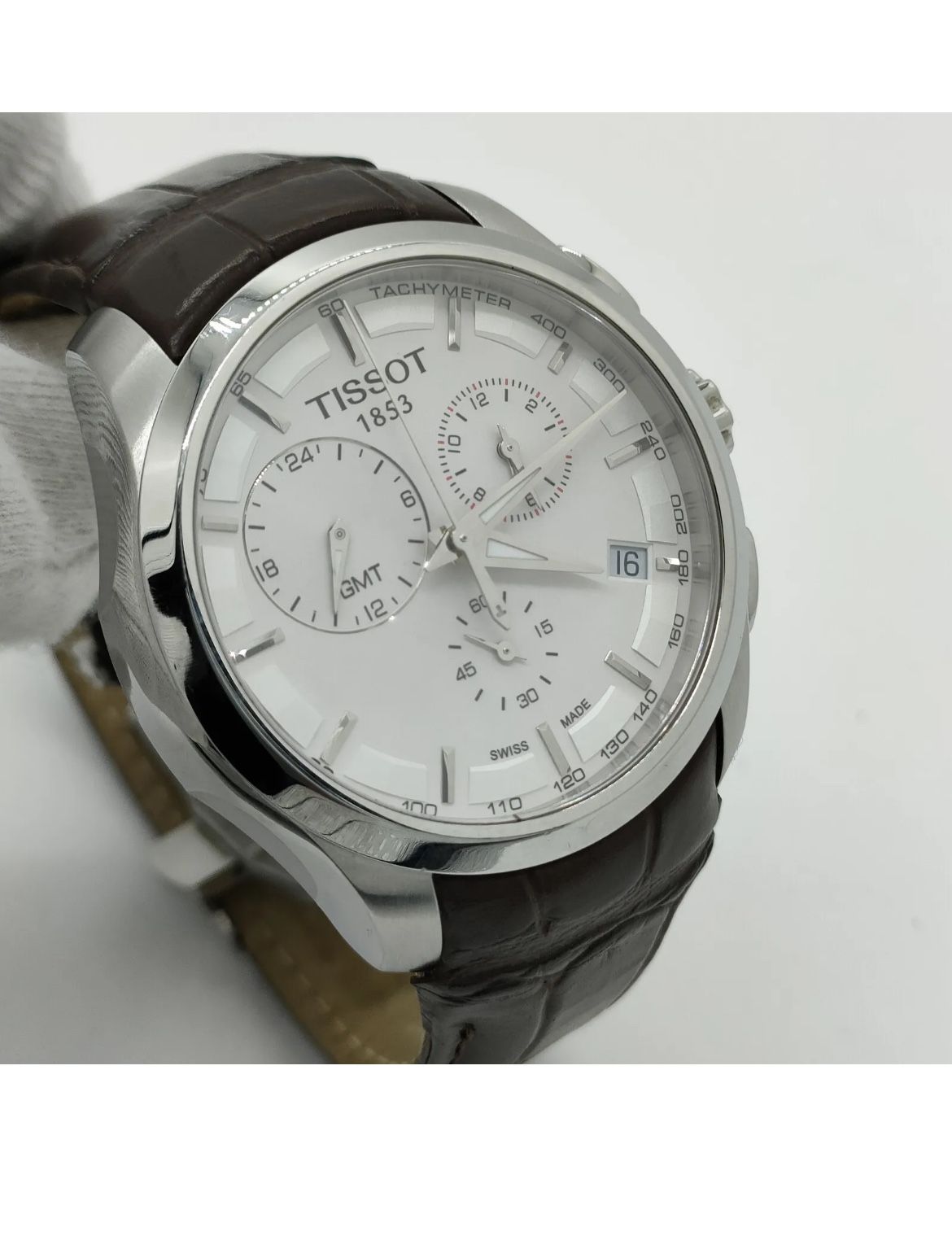 TISSOT Watch To35439A 44mm Men's Whites X Browns (contact info removed)