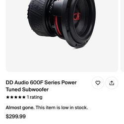 DD Audio  600F