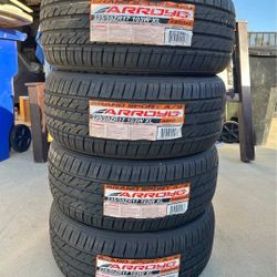 235/55R17 Set Of 4 Arroyo New Tires 