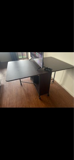 TV stand foldable table