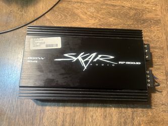 800 w rms skar class d amp