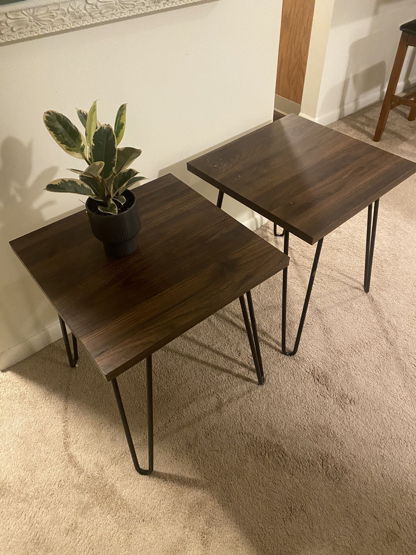 Hairpin End Tables 