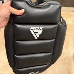 RDX Body Protector / Chest Guard – Black – Training Gear