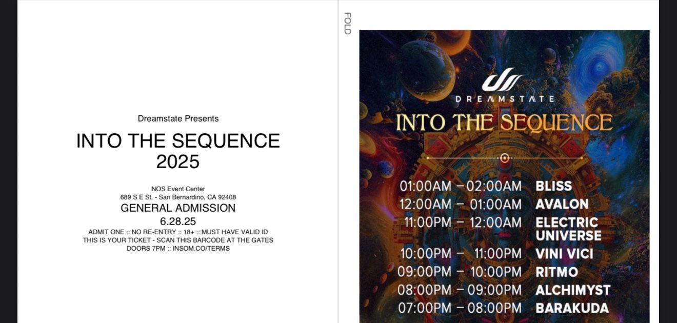 Dreamsatate “ Sequence” Festival