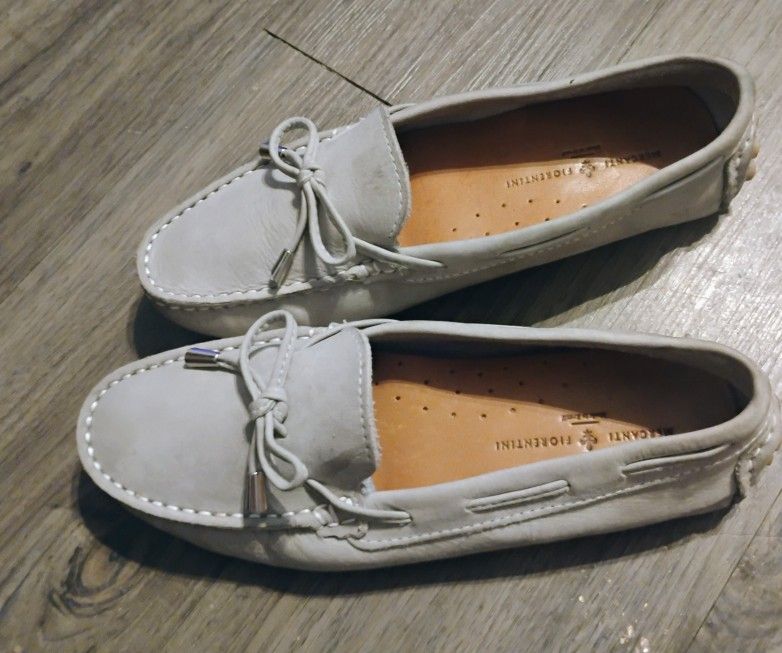 Women's Gray Mercanti Florentini Flats