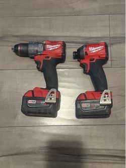 Milwuakee fuel impact and fuel hammer drill