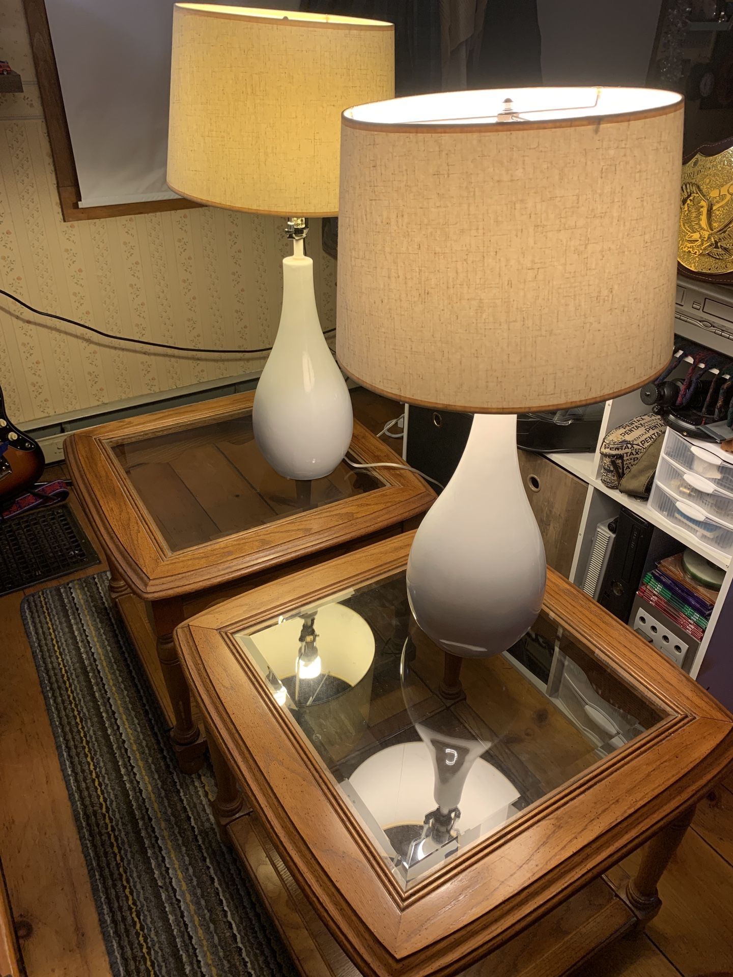 Send Me An Offer - 2 End Tables 2 Lamps