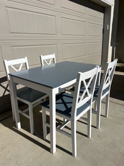 Kitchen table with four chairs