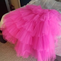 Pink Fuschia Tulle Skirt
