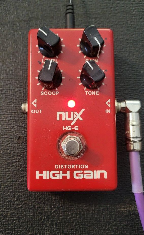 Nux High Gain distortion pedal