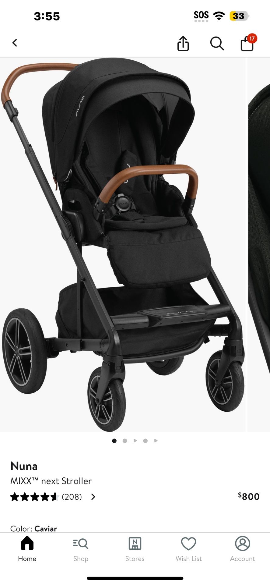 Nuna mixx Next Stroller