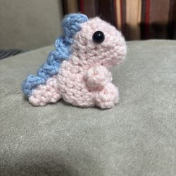 Handmade Crochet Dinosaur Plush 