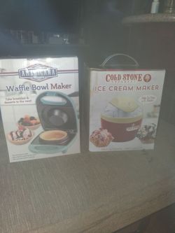 Waffle maker and Ice cream maker