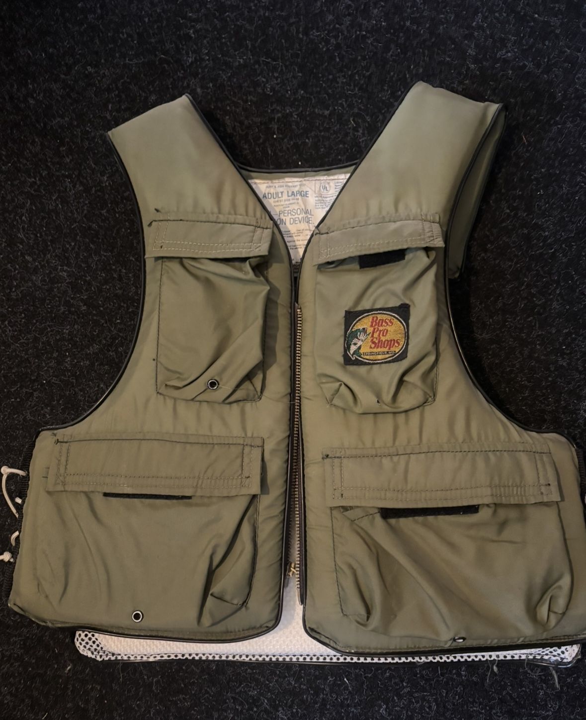 Bass Pro Shops Fishing Vest.