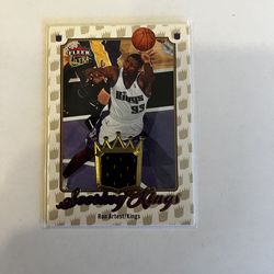 Ron Artest Jersey Card Mint