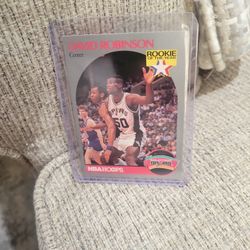 David Robinson 1990 N.B.A. hoops rookie Of the year basketball Card